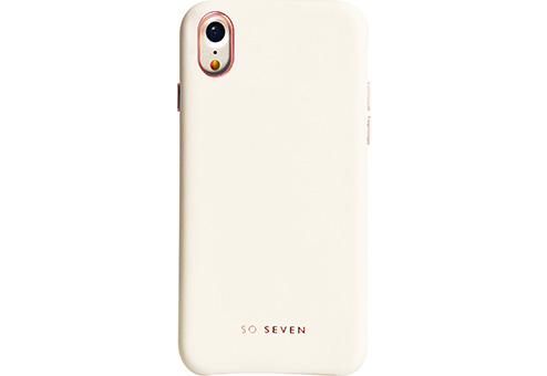 

Чехол Leather Imitation для iPhone X, белый