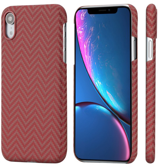 

Чехол для iPhone XR, красный+оранжевый