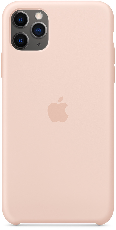

Чехол для iPhone 11 Pro Max, силикон, «розовый песок»