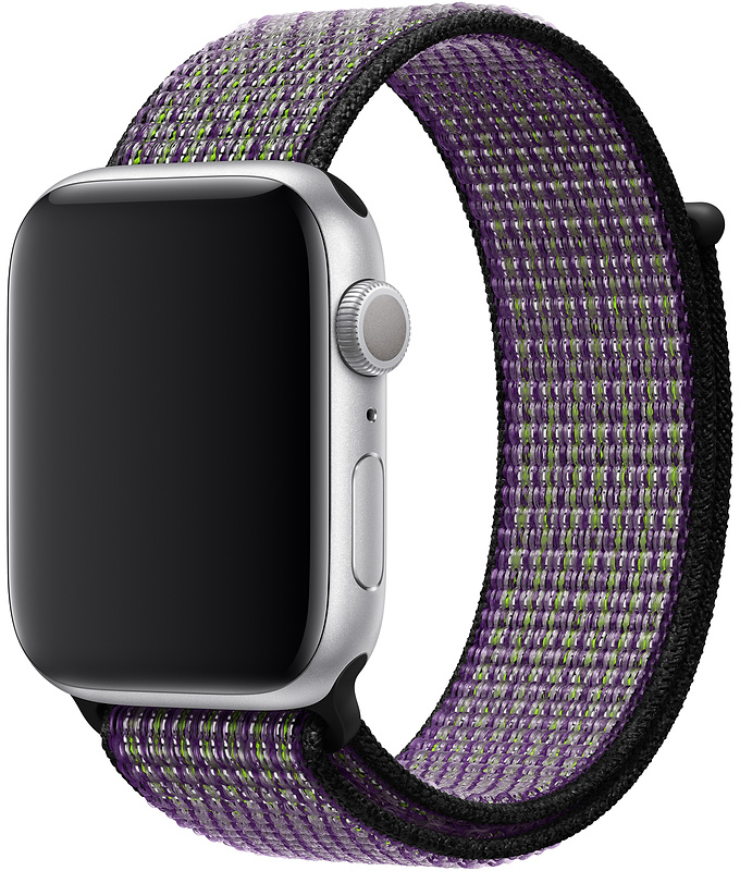 

Спортивный браслет для Apple Watch 44/42 мм, «песчаная пустыня/салатовый»