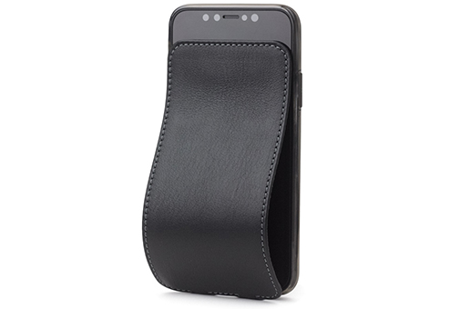 

Чехол для iPhone X/Xs теленок черный