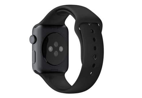 

MJ4N2ZM/A Ремешок Apple Watch 42мм, спортивный «серый космос», Черный