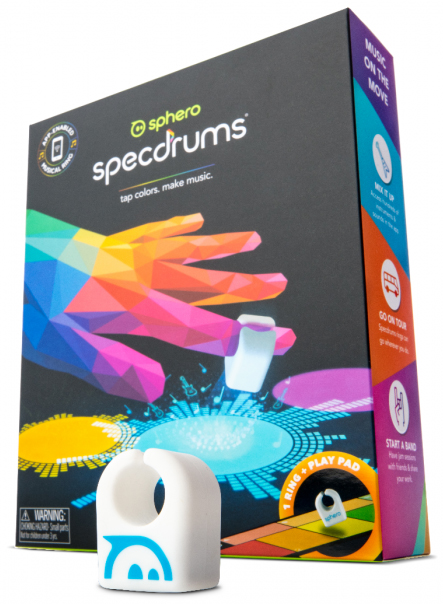 

Умные музыкальные кольца Specdrums, 1 шт, белый