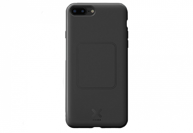 фото W2-CASE-I8P-01 Чехол магнитный для беспроводной зарядки XVIDA Charging Case для iPhone 8 Plus, черный