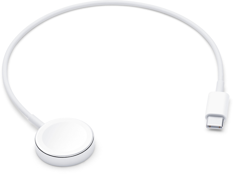 фото MU9K2ZM/A Кабель Apple, USB‑C с магнитным креплением для зарядки Apple Watch (0.3 м)