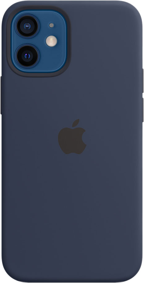 фото Чехол magsafe для iphone 12 mini, силикон, «тёмный ультрамарин» apple