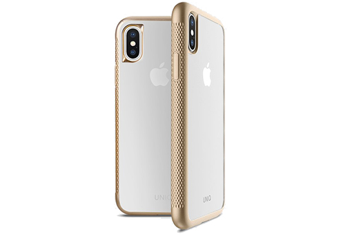 

IPXHYB-GLCFXGLD Чехол Uniq Glacier Frost Xtreme для iPhone X золотой, Золотистый