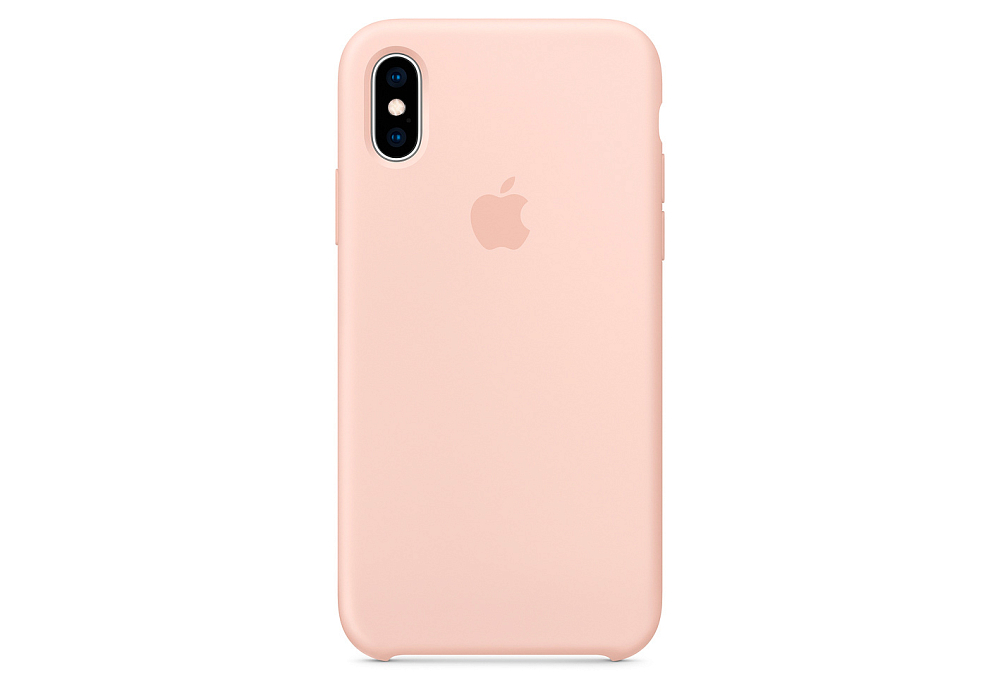 

Чехол Silicone Case для iPhone XS, «розовый песок»