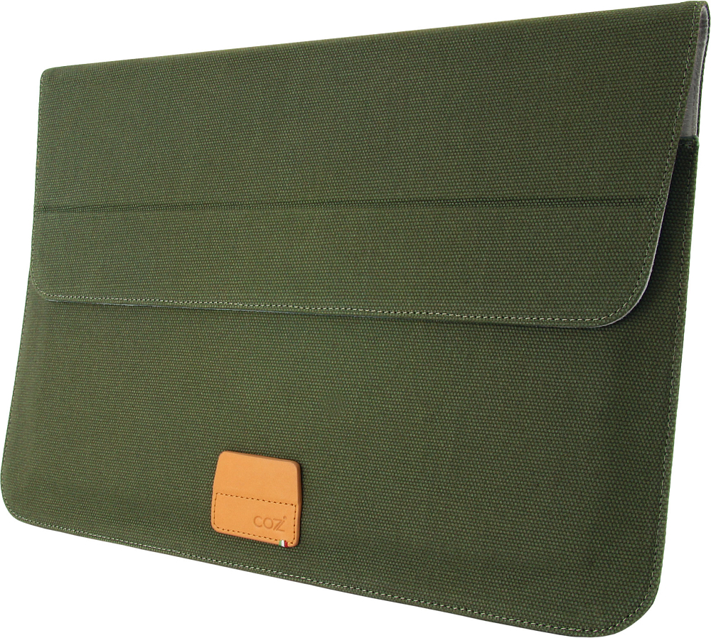 

Чехол Canvas Stand Sleeve, для ноутбуков 16", зеленый