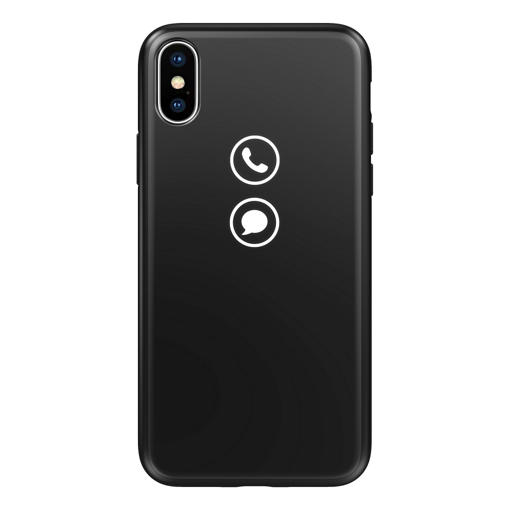 

LUNEIPXCLASSIC Чехол Lunecase для iPhone X, Classic, черный