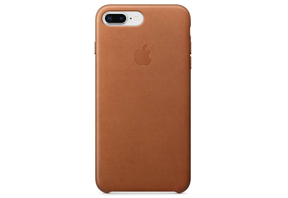 

Чехол Leather Case для iPhone 8/7 Plus золотисто-коричневый