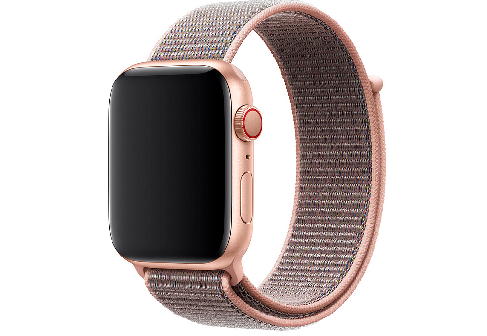 

MTM92ZM/A Браслет Apple Watch 44мм, спортивный, «розовый песок»